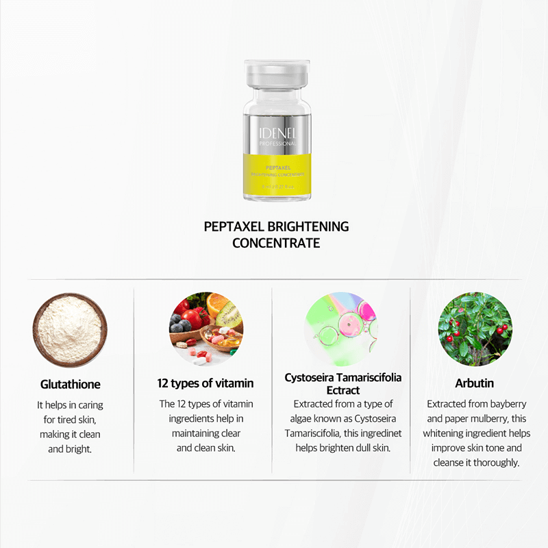 Set de IDENEL PEPTAXEL TR SOLUTION POWDER + BRIGHTENING CONCENTRATE - IDENEL