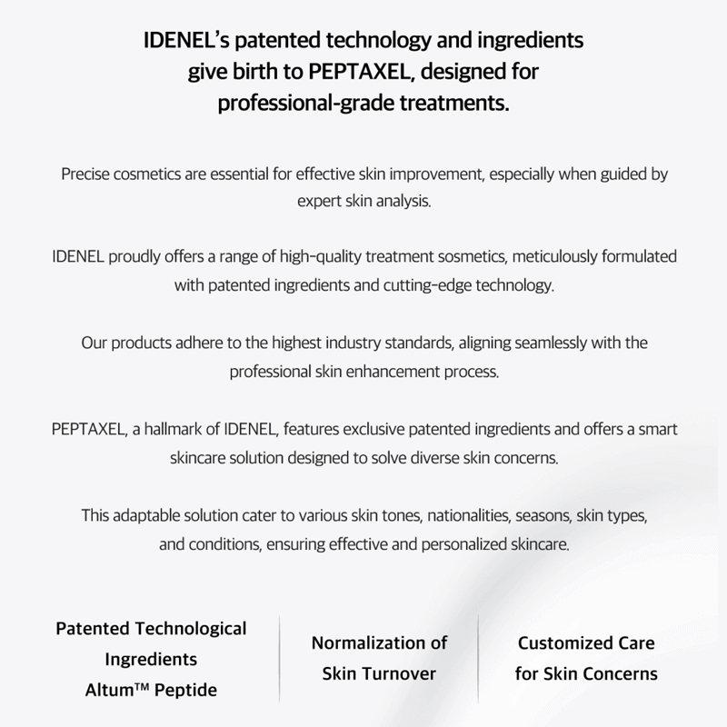 Set de IDENEL PEPTAXEL TR SOLUTION POWDER + BRIGHTENING CONCENTRATE - IDENEL