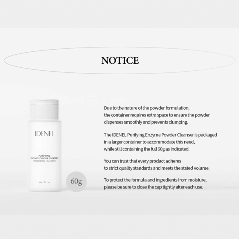 PURIFYING ENZYME POWDER CLEANSER - IDENEL